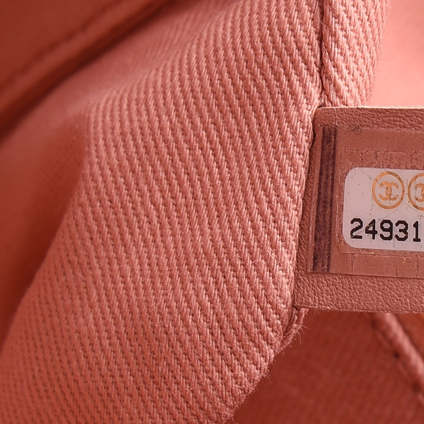Canvas Large Deauville Tote Pink