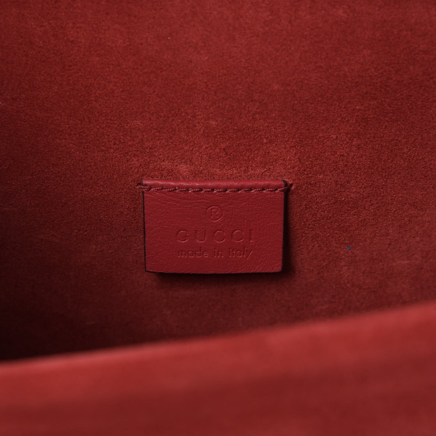 GG Supreme Monogram Mini Dionysus Shoulder Bag Hibiscus Red