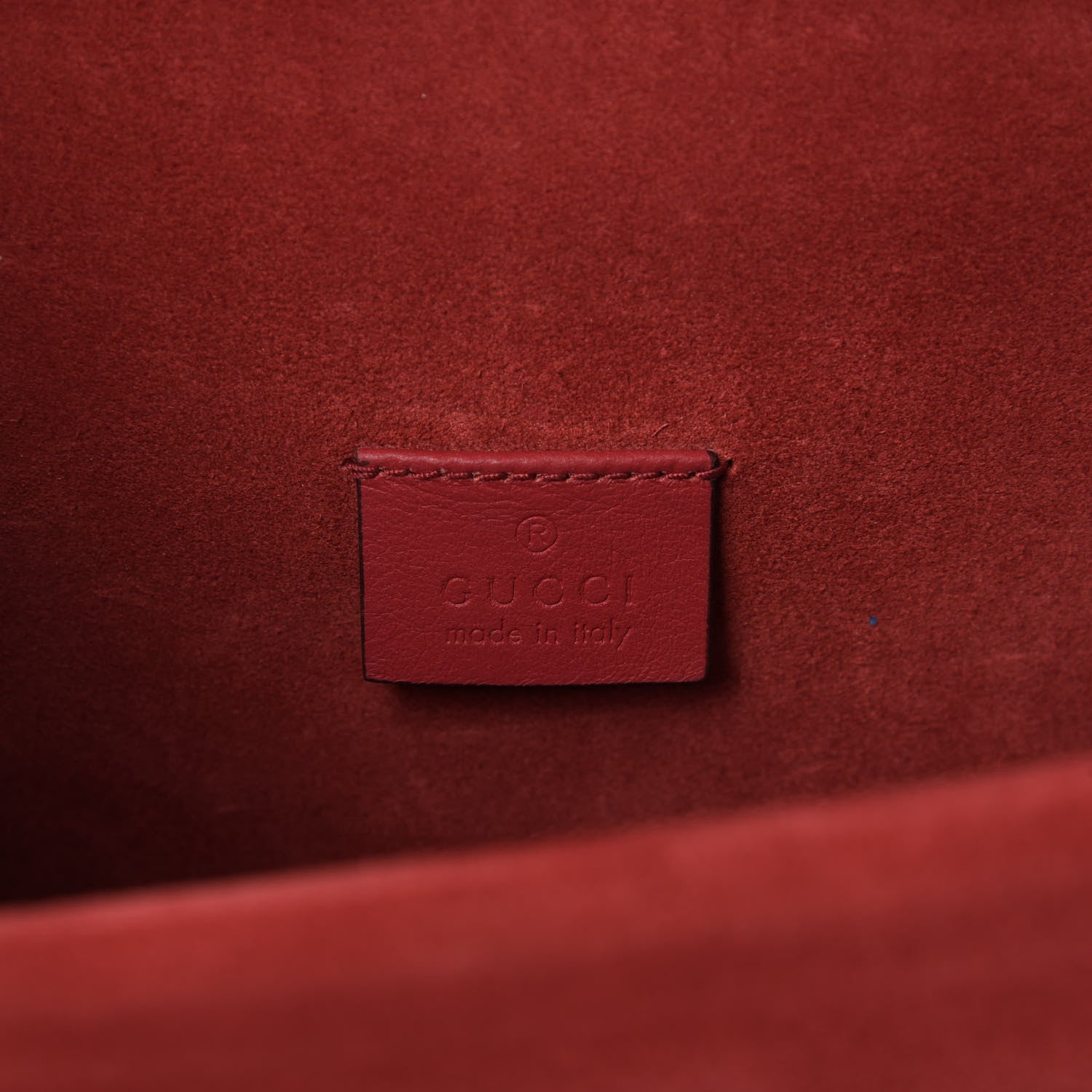 Gucci GG Supreme Monogram Mini Dionysus Shoulder Bag Hibiscus Red 9 of 10