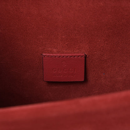Gucci GG Supreme Monogram Mini Dionysus Shoulder Bag Hibiscus Red 9 of 10