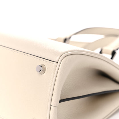 Gucci Grainy Calfskin Small Zumi Top Handle Bag Mystic White 12 of 16