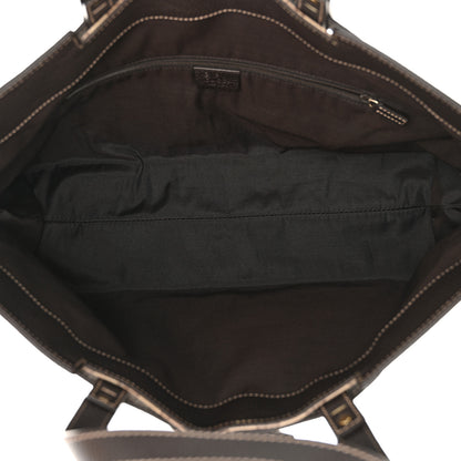 Gucci Crystal Monogram Tote Brown 5 of 10