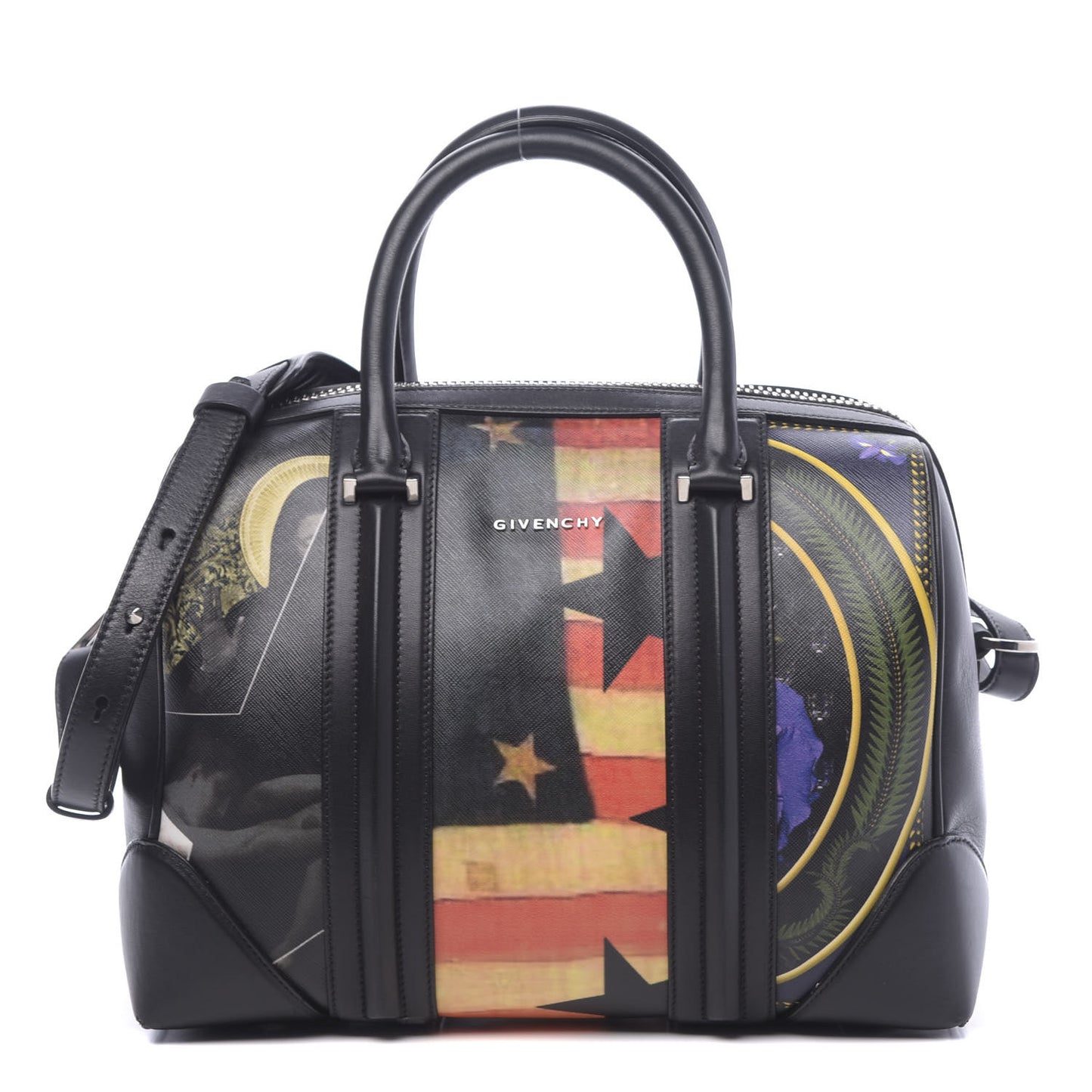 Coated Canvas Printed Medium Lucrezia Black