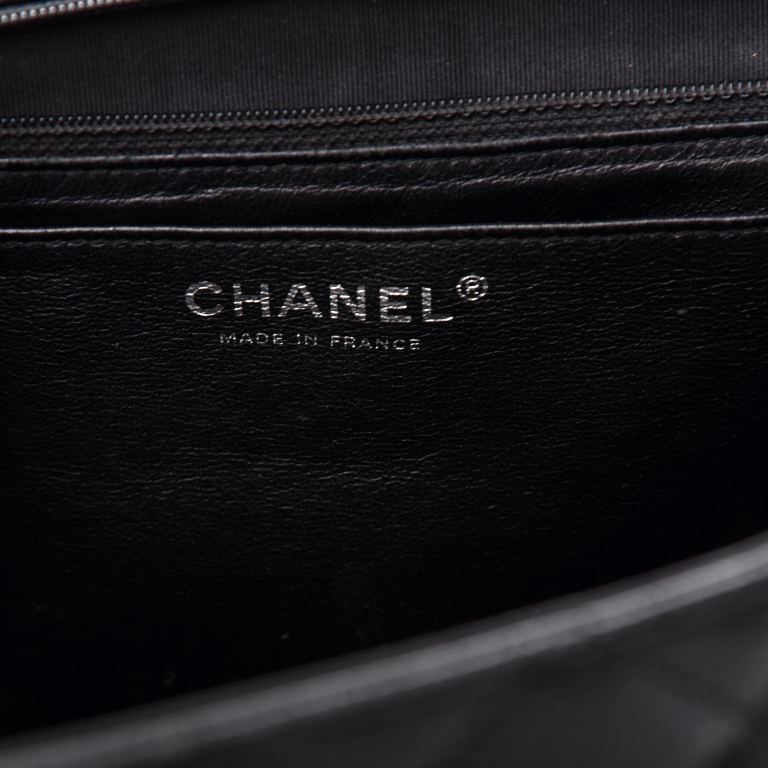 Chanel Caviar Quilted Jumbo Single Flap Black 6 of 14