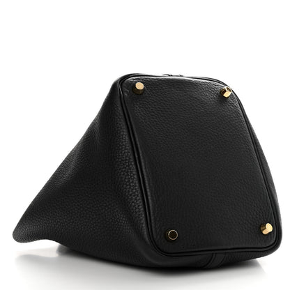Hermes Taurillon Clemence Picotin Lock 18 PM Black 4 of 15