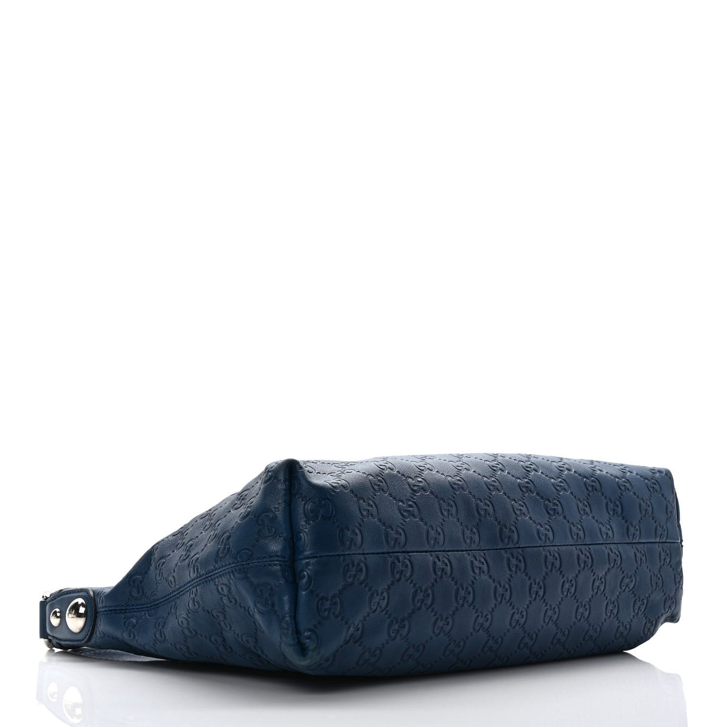 Guccissima Medium Icon Bit Hobo Blue