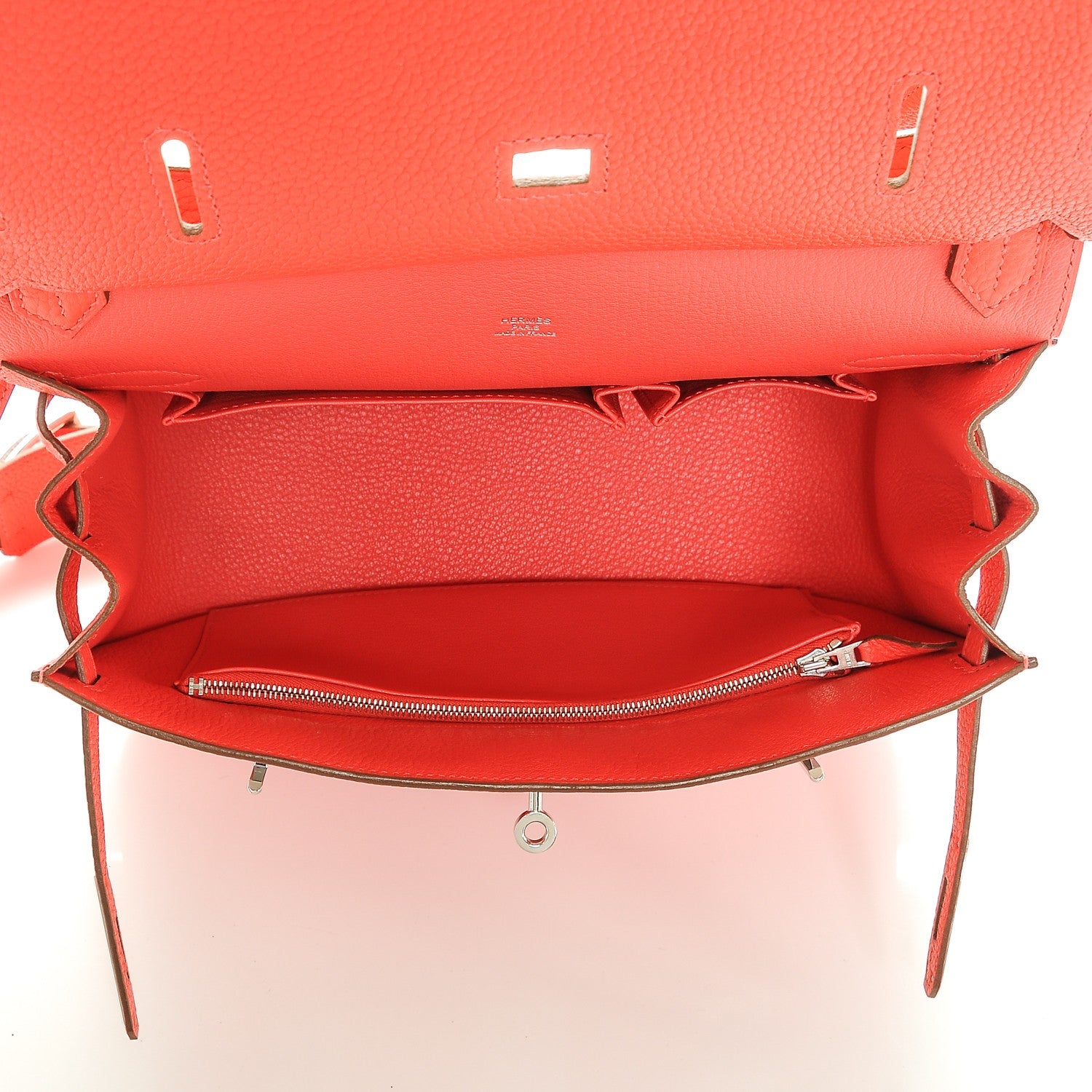 Hermes Taurillon Clemence Jypsiere 28 Rose Jaipur 5 of 7