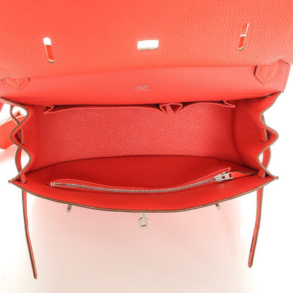 Hermes Taurillon Clemence Jypsiere 28 Rose Jaipur 5 of 7