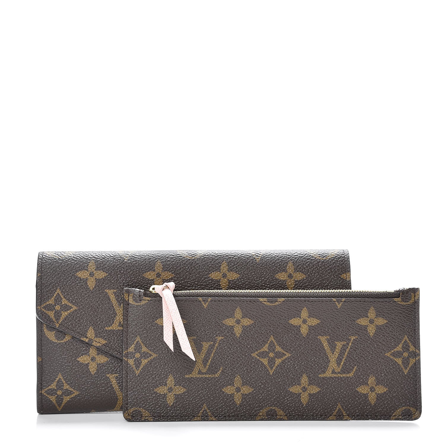 Louis Vuitton Monogram Josephine Wallet Rose Ballerine 3 of 8