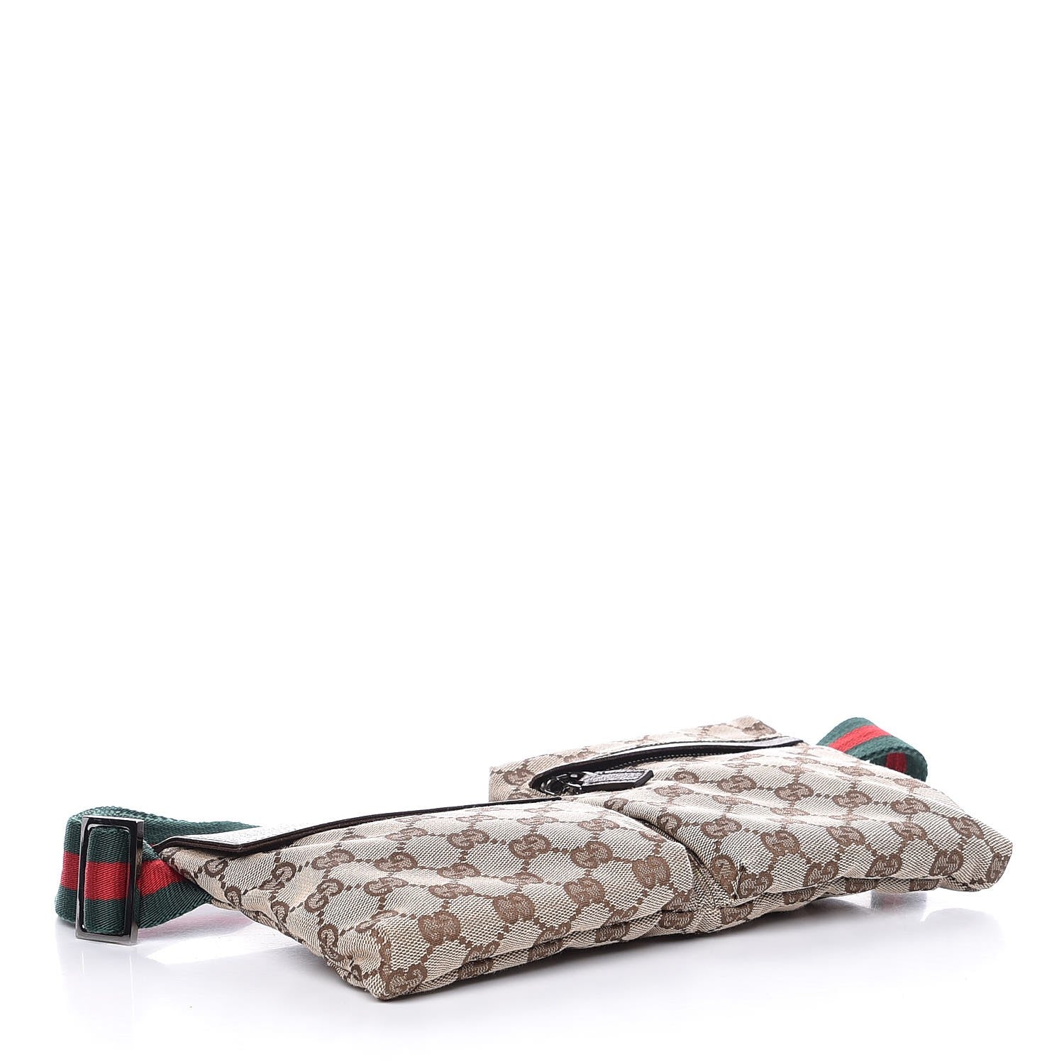Gucci Monogram Web Belt Bag Dark Brown 4 of 7