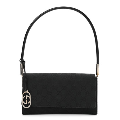Gucci Monogram Pochette Black 1 of 14
