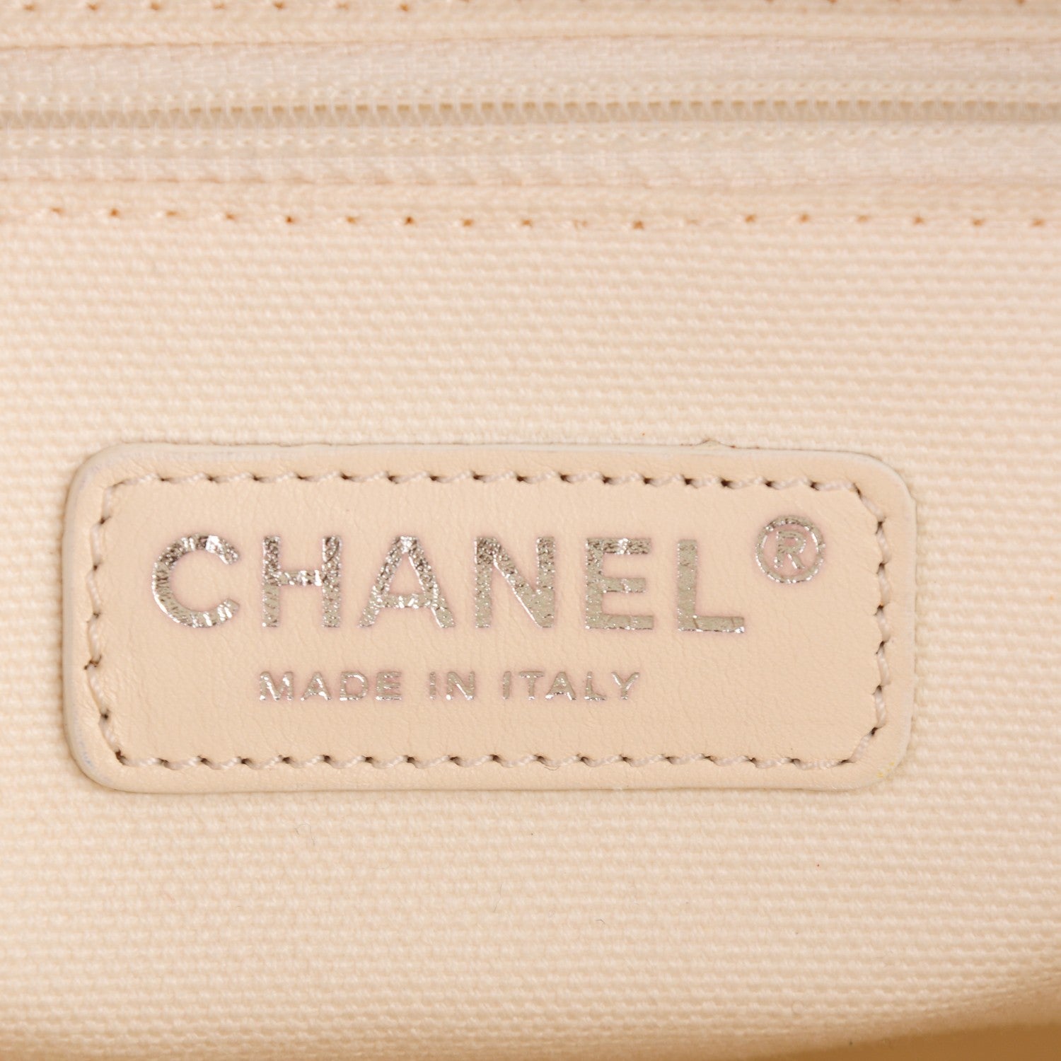 Chanel Lambskin Perforated Baseball Spirit Ligne Bag Black 6 of 9