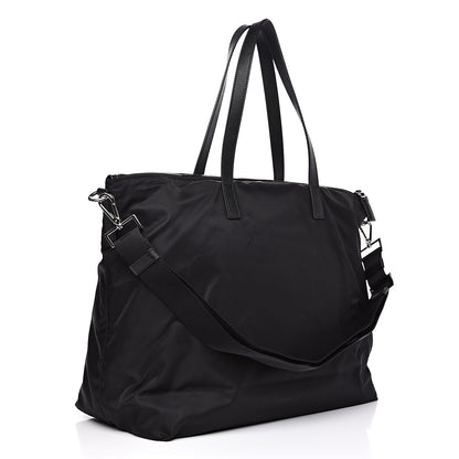 Prada Tessuto Nylon Vela Shopping Tote Black 3 of 9