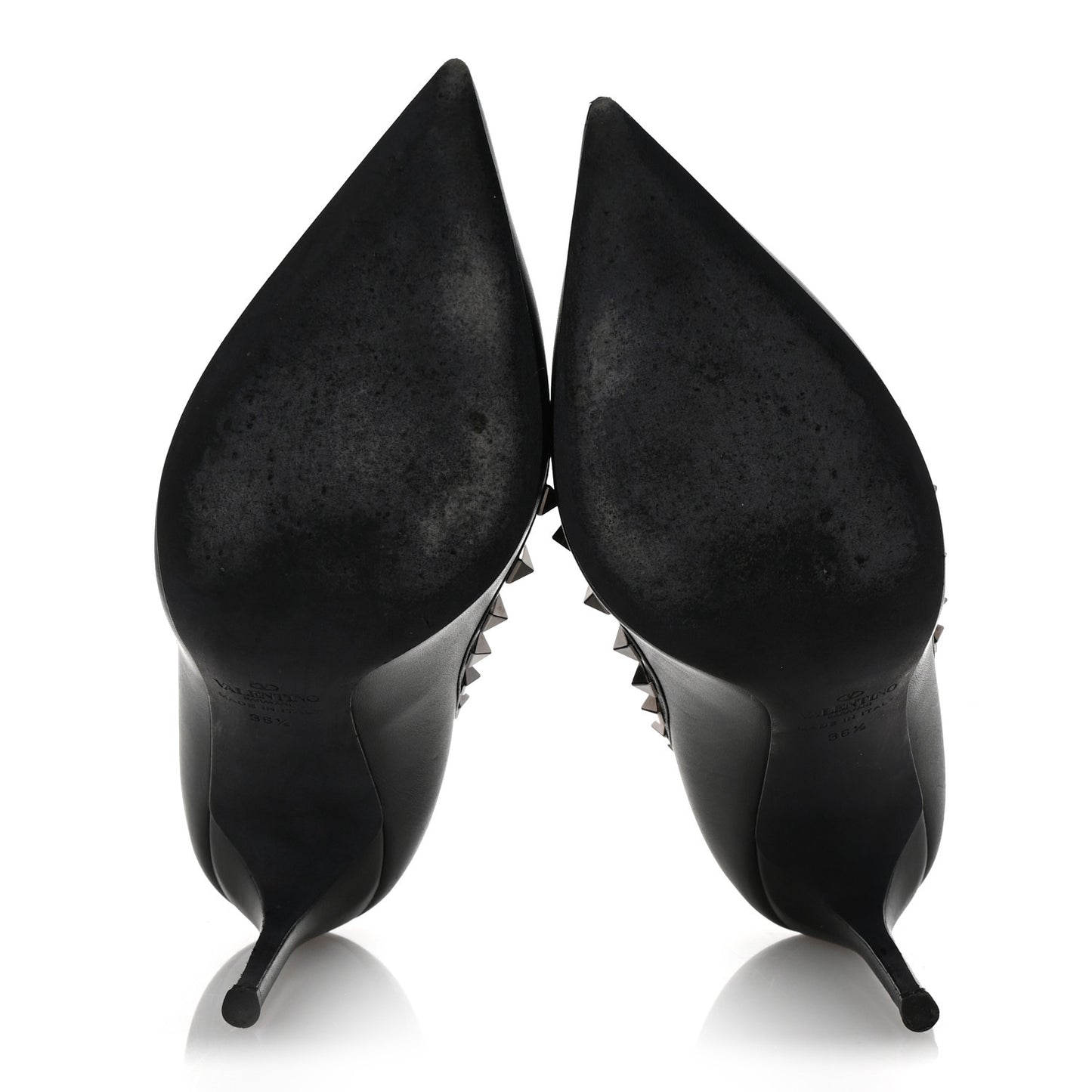 Nappa Rockstud 100mm Pumps 36.5 Black