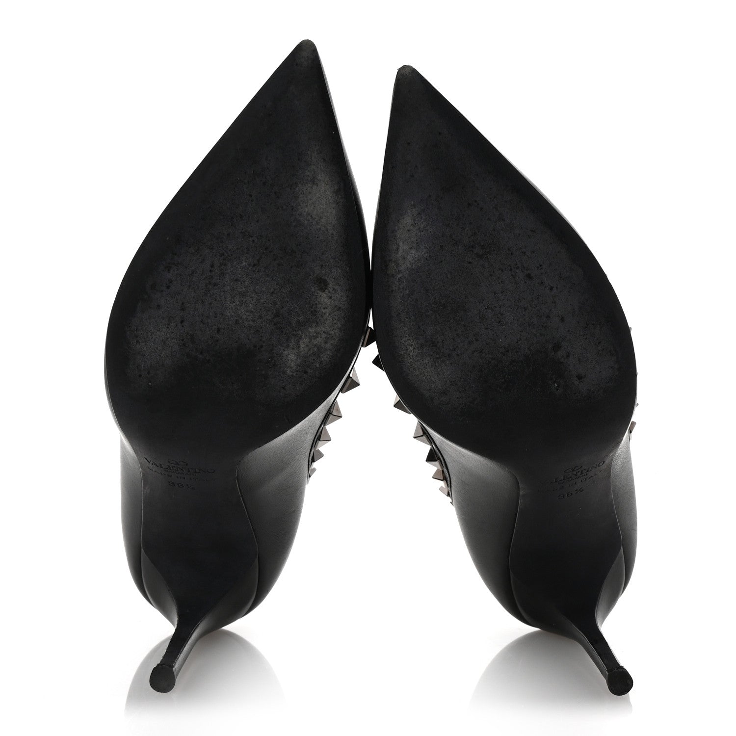 Valentino Garavani Nappa Rockstud 100mm Pumps 36.5 Black 6 of 10