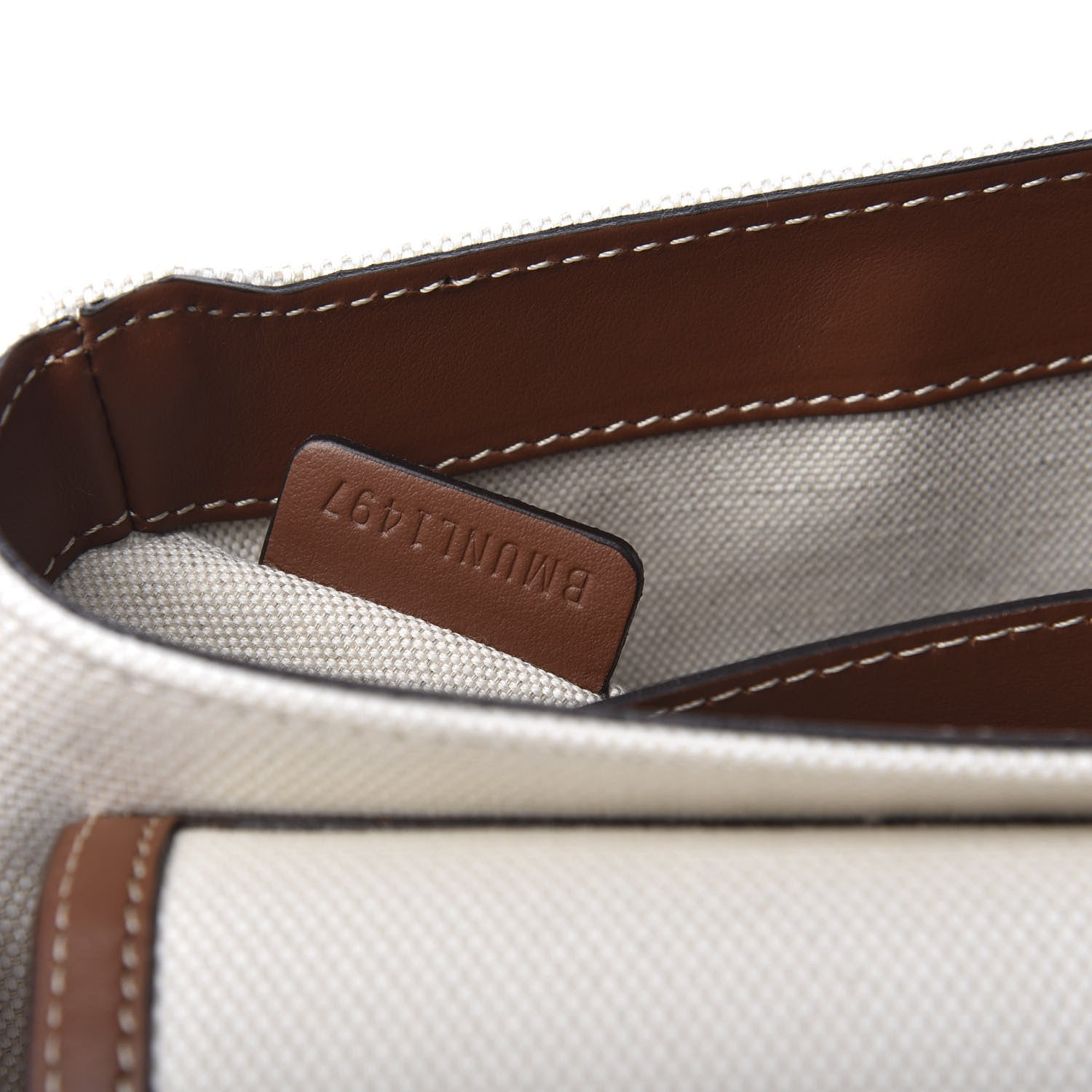 Burberry Canvas Horseferry Print Note Crossbody Bag Natural Tan 7 of 10