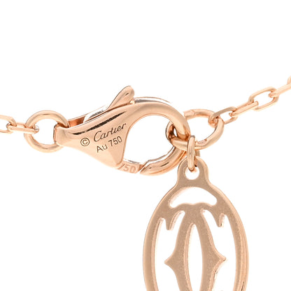 Cartier 18K Pink Gold Diamond LM D'Amour Pendant Necklace 4 of 5
