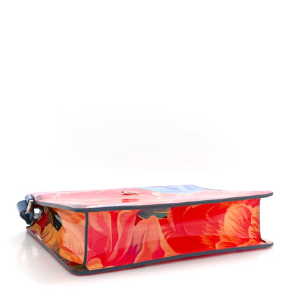 Christian Louboutin Patent Floral Print Bettina Wristlet Clutch Multicolor 4 of 9