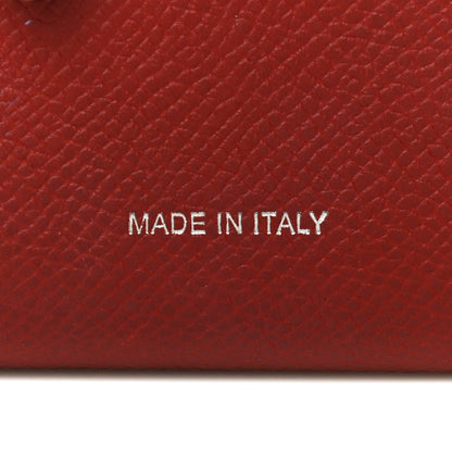 Celine Grained Calfskin Medium Multifunction Strap Wallet Scarlet 7 of 15