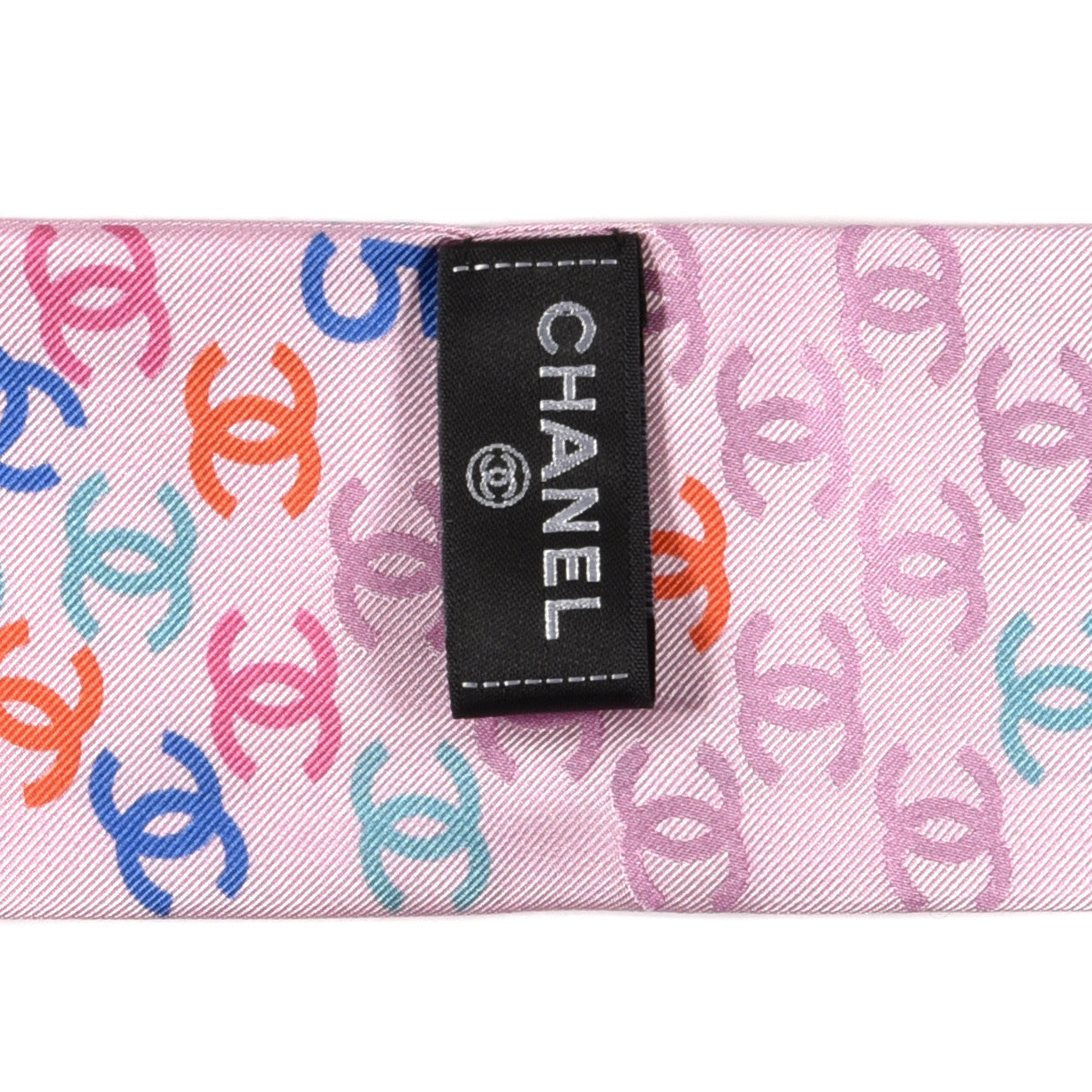 Silk CC Slim Bandeau Pink Light Blue Red