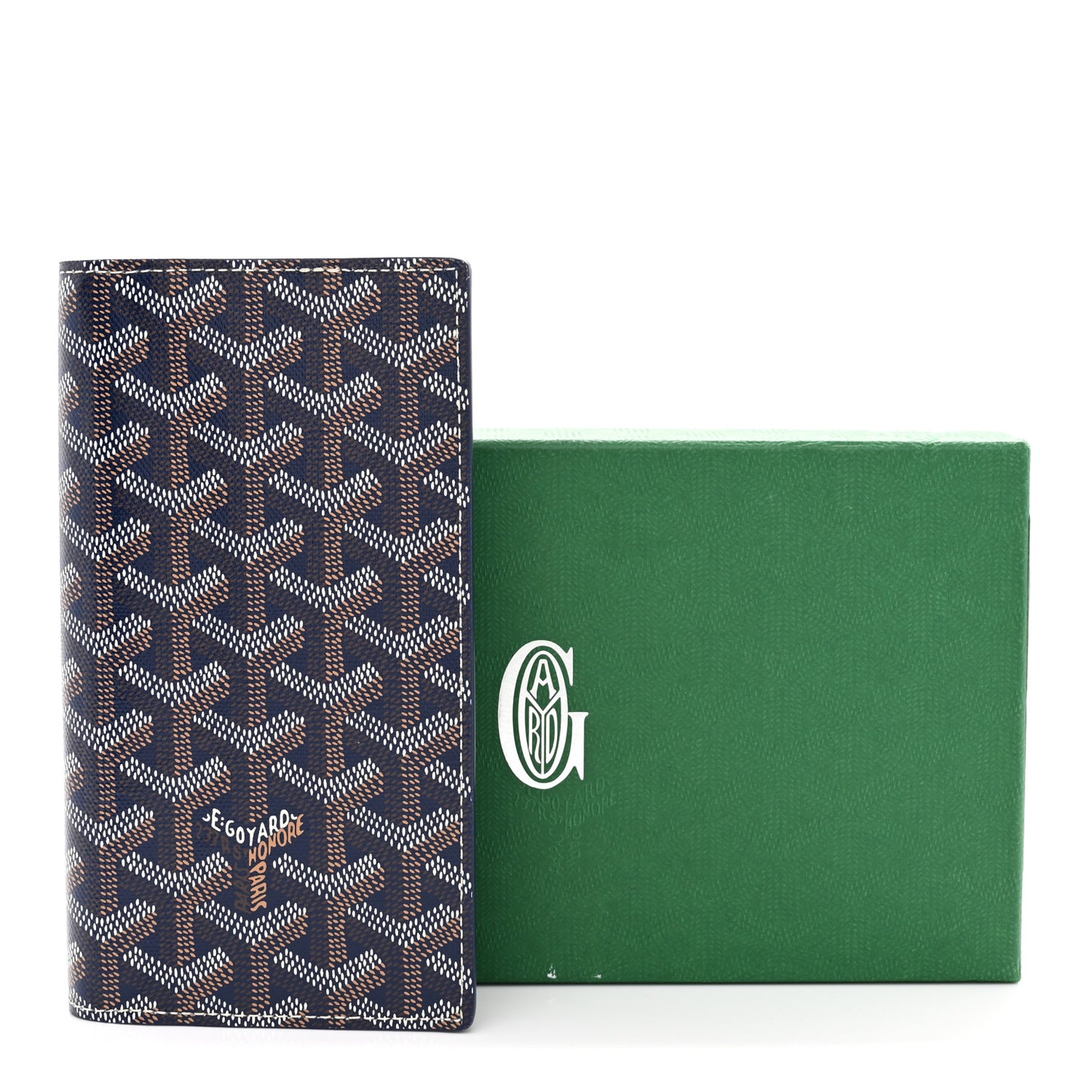 Goyardine Saint-Lambert Wallet Navy