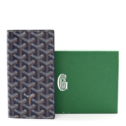 Goyard Goyardine Saint-Lambert Wallet Navy 9 of 9
