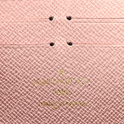 Louis Vuitton Monogram Clemence Wallet Rose Ballerine 6 of 8