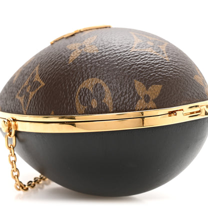 Louis Vuitton Monogram Egg Case Black 7 of 8