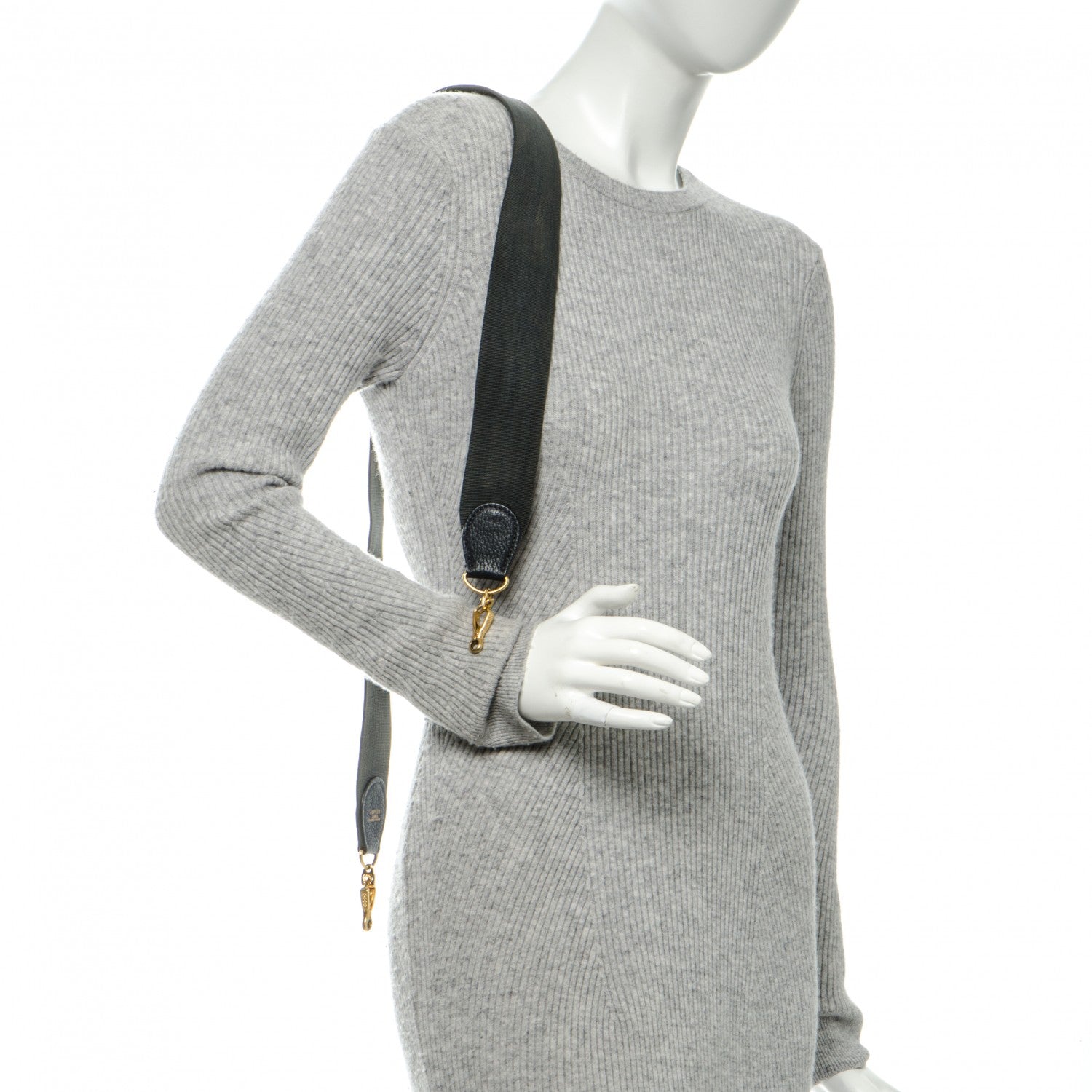 Hermes Toile Taurillon Clemence Amazone Shoulder Strap 2 of 5