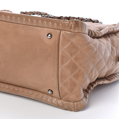 Chanel Calfskin Quilted Istanbul Shoulder Bag Beige 10 of 10
