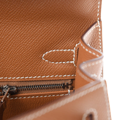 Hermes Epsom Kelly Sellier 25 Gold 14 of 40