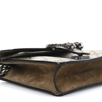 Gucci GG Supreme Monogram Mini Dionysus Shoulder Bag Taupe 9 of 16