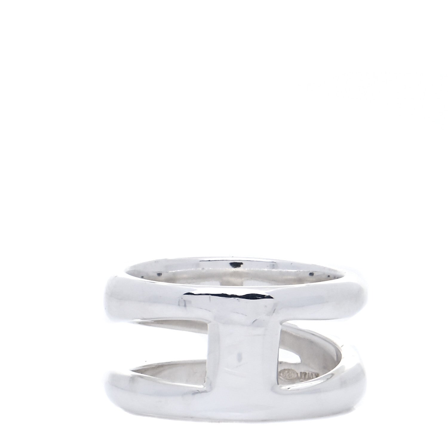 Tiffany Sterling Silver Zig Zag Ring 54 7 3 of 5