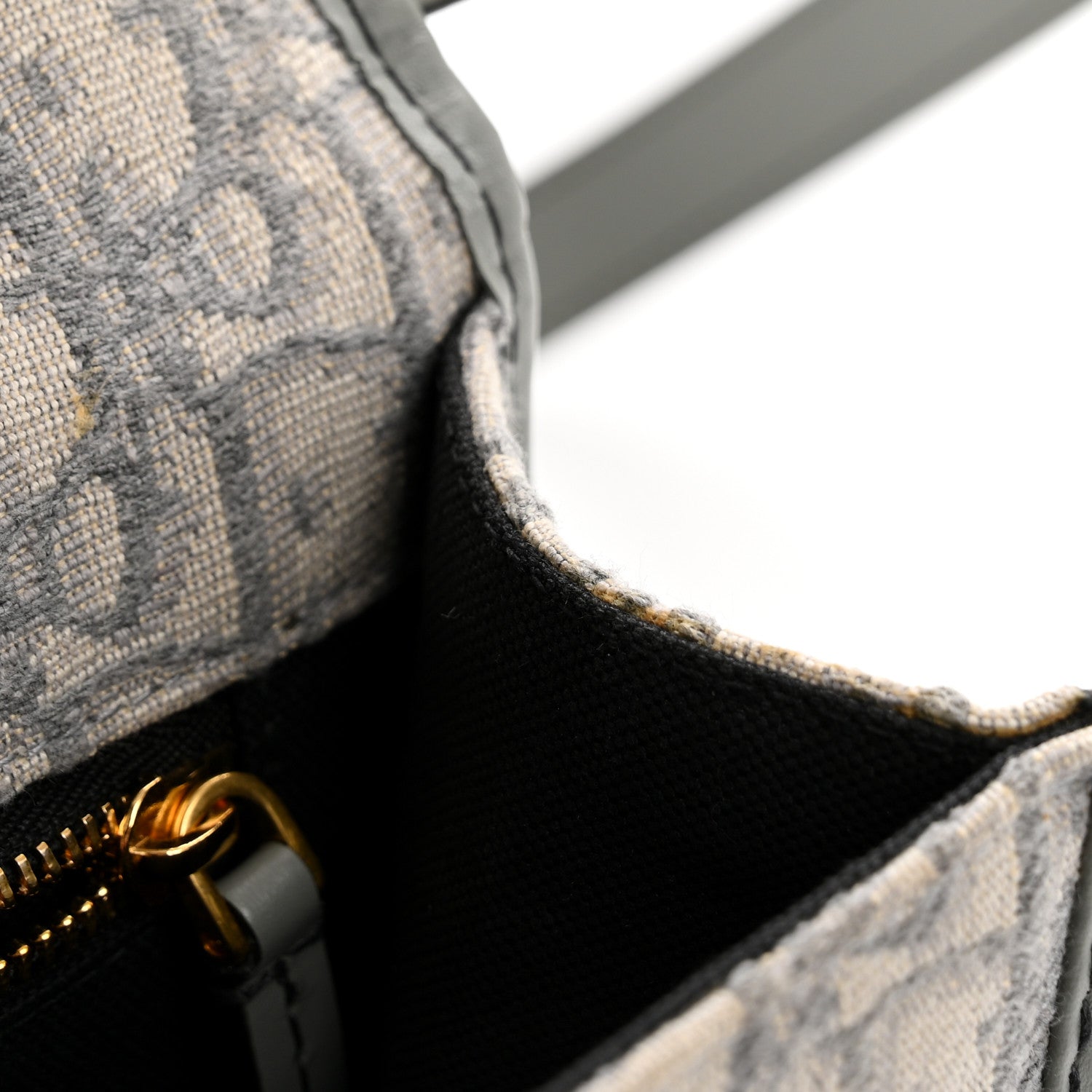 Christian Dior Oblique 30 Montaigne Flap Bag Grey 11 of 13