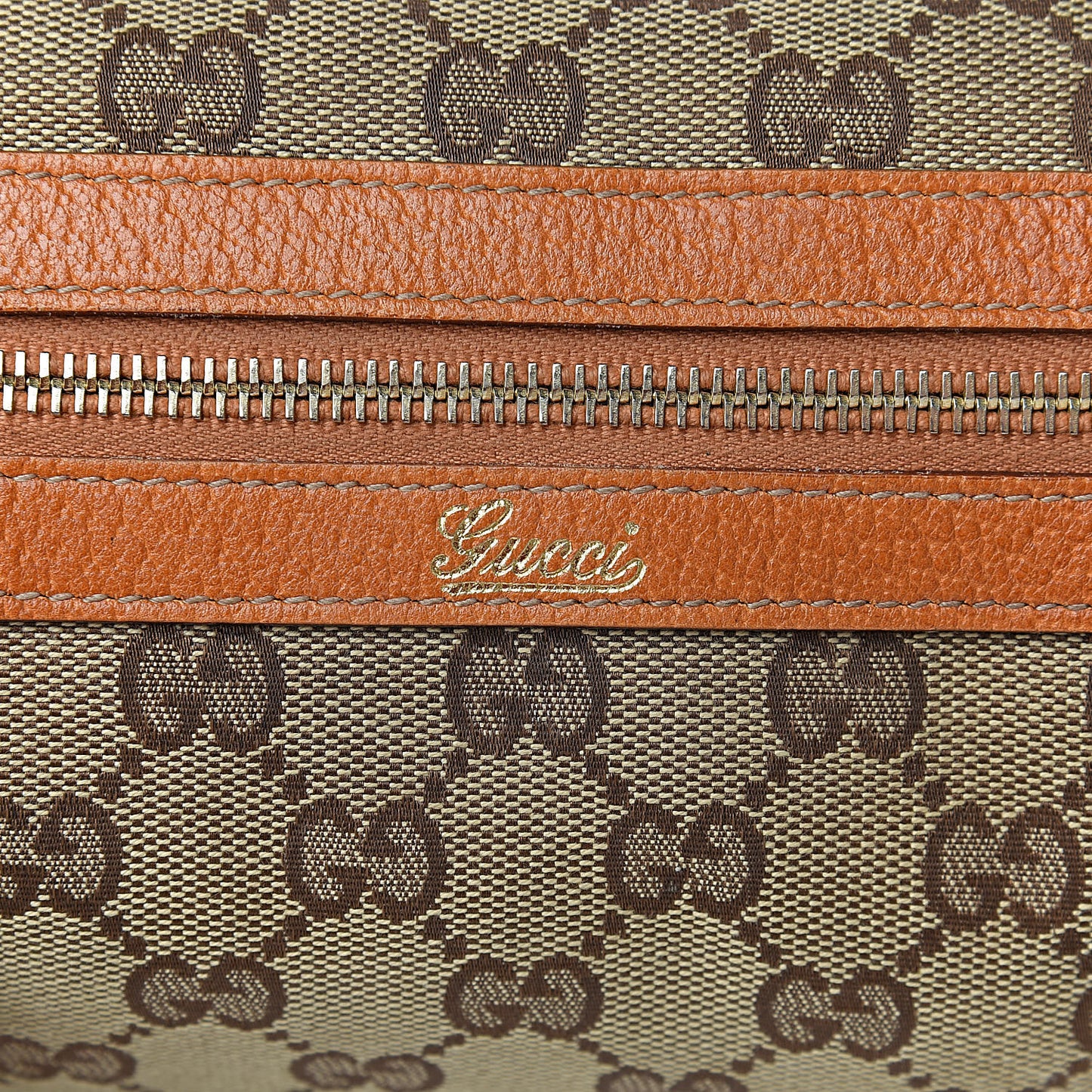 Monogram Small Abbey Boston Orange