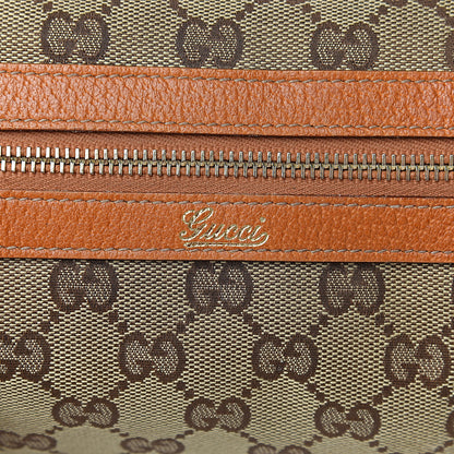 Gucci Monogram Small Abbey Boston Orange 17 of 17