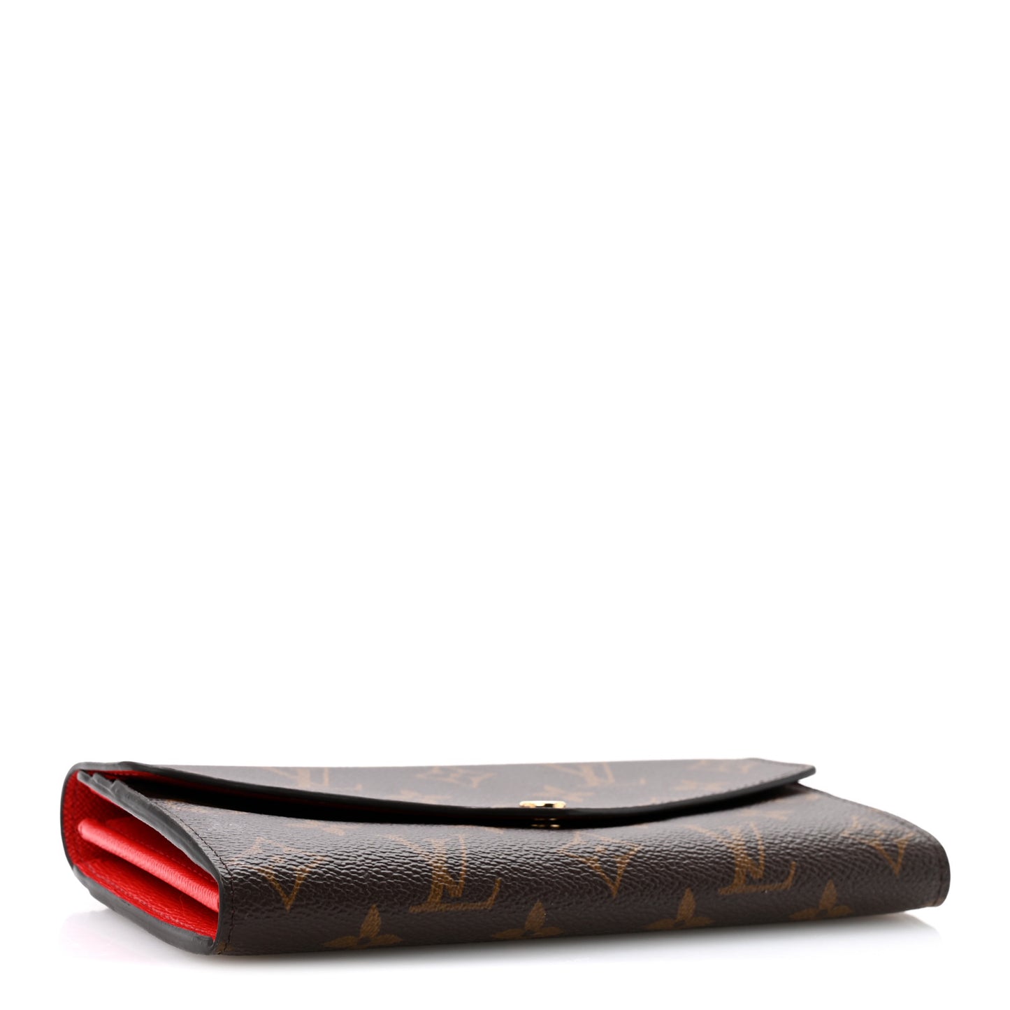 Monogram Sarah Wallet NM Coquelicot Coquelicot