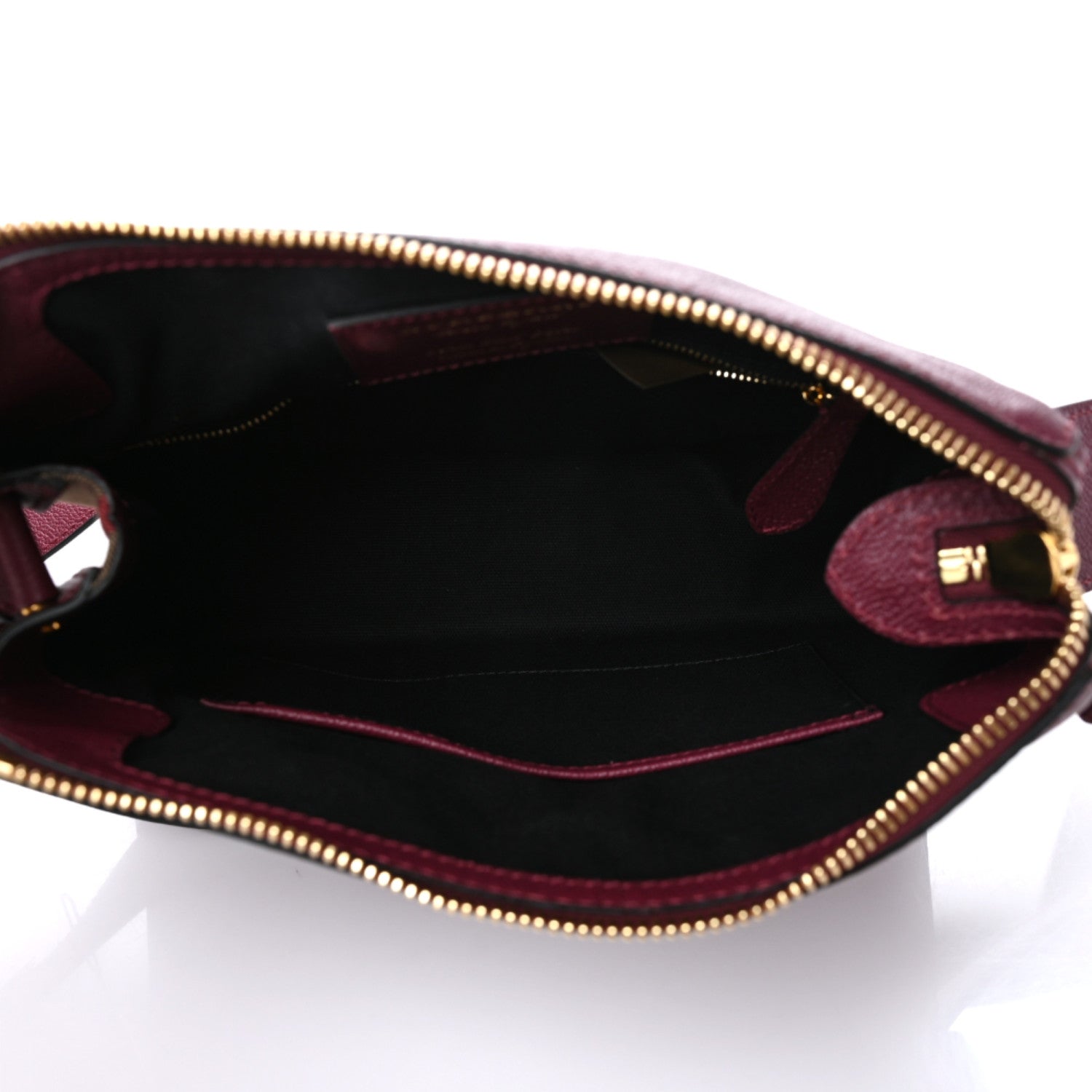Burberry Soft Grain Calfskin House Check Small Helmsley Crossbody Dark Plum 6 of 8