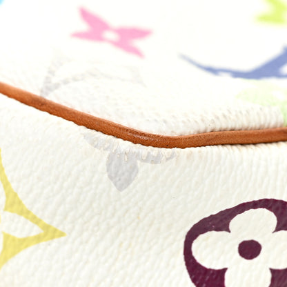 Louis Vuitton Monogram Multicolor Pochette Accessories White 9 of 17