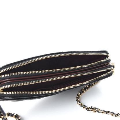 Chanel Caviar Quilted Small Clutch With Chain Black 5 of 12