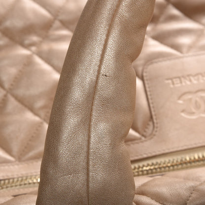 Chanel Metallic Lambskin Coco Cocoon Bowler Light Gold 9 of 15