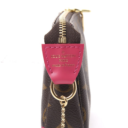 Louis Vuitton Monogram 2020 Christmas Animation Roller Coaster Mini Pochette Accessories Pivoine 7 of 10