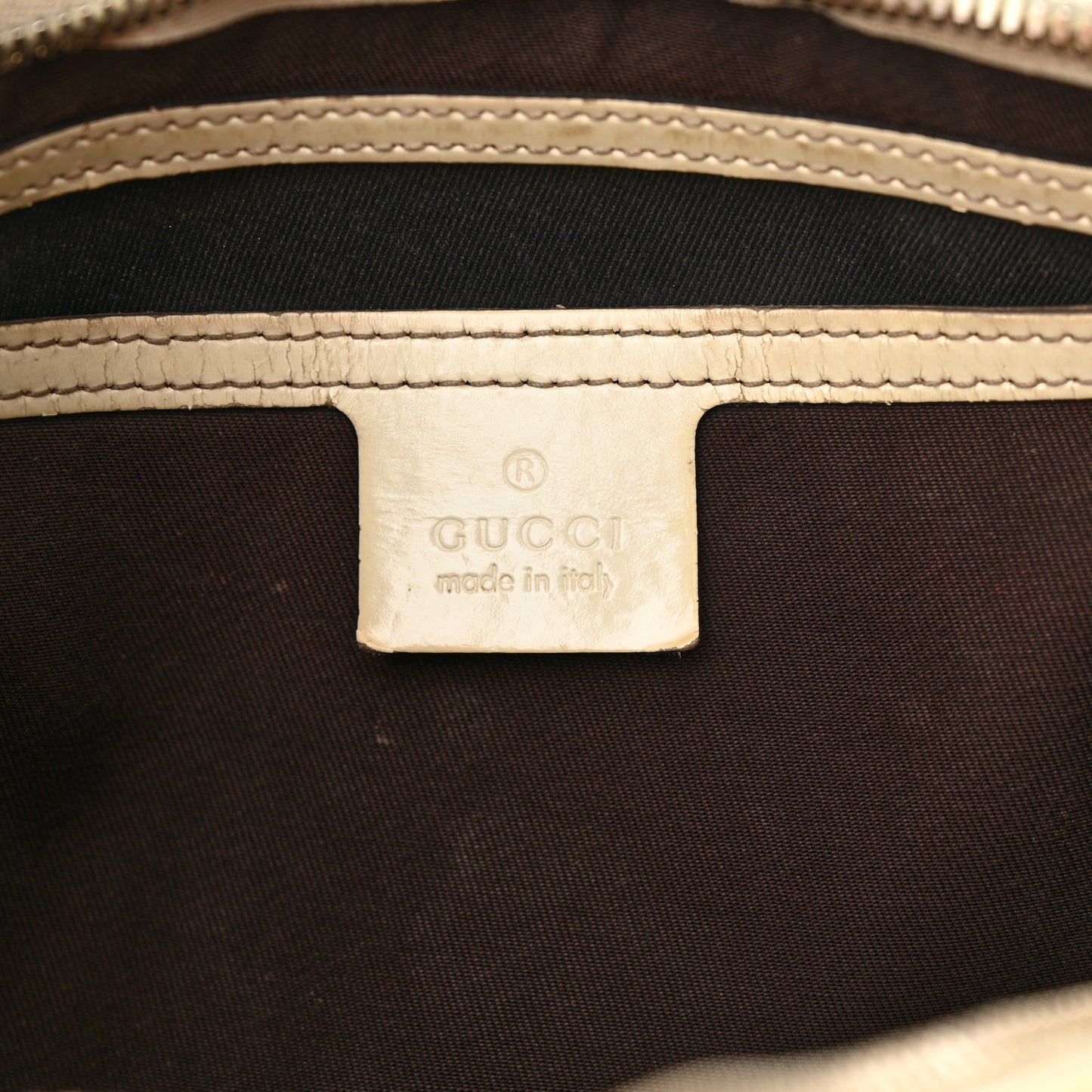 GG Plus Monogram Medium Joy Boston Off White