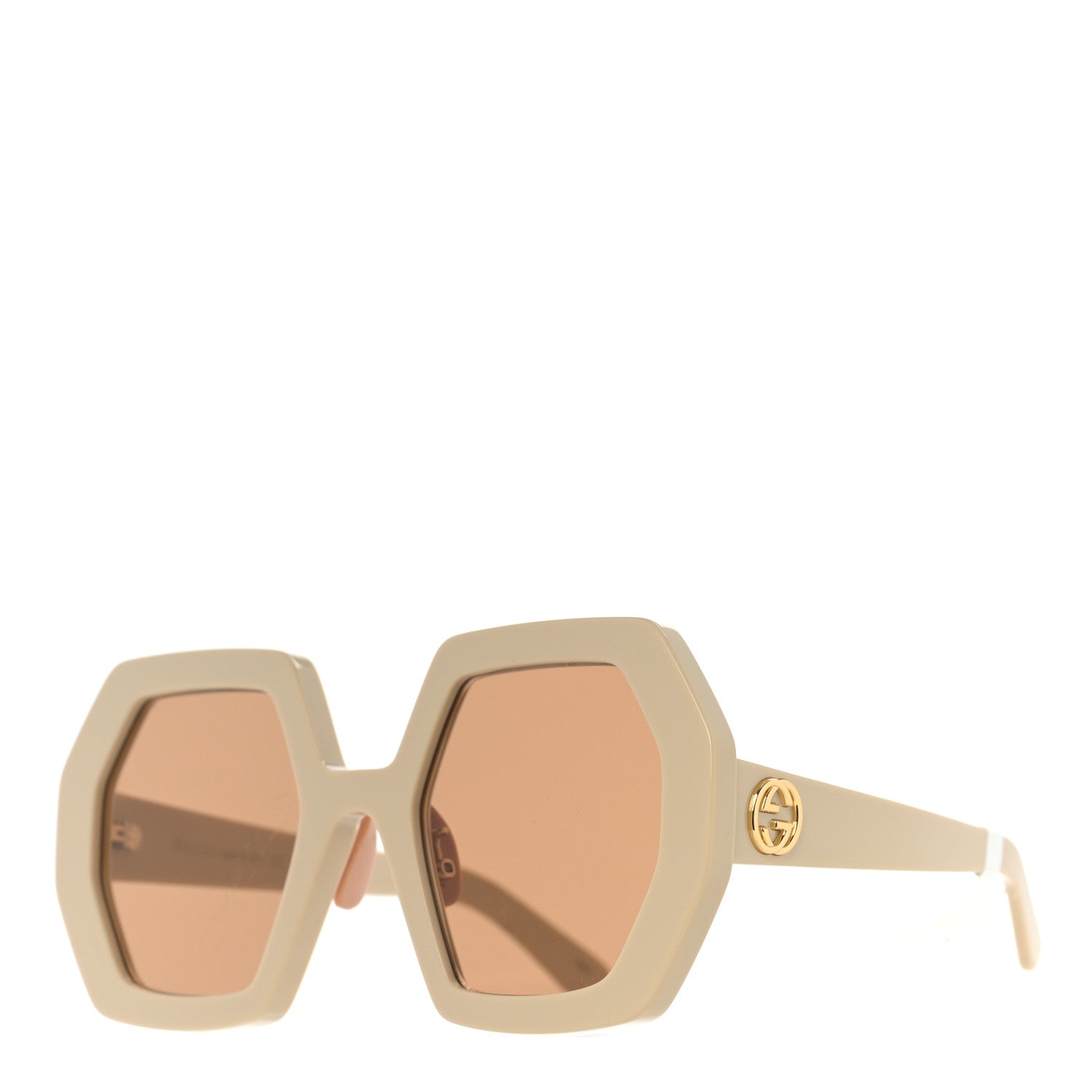 Gucci Acetate Square Sunglasses GG0772S White 1 of 7