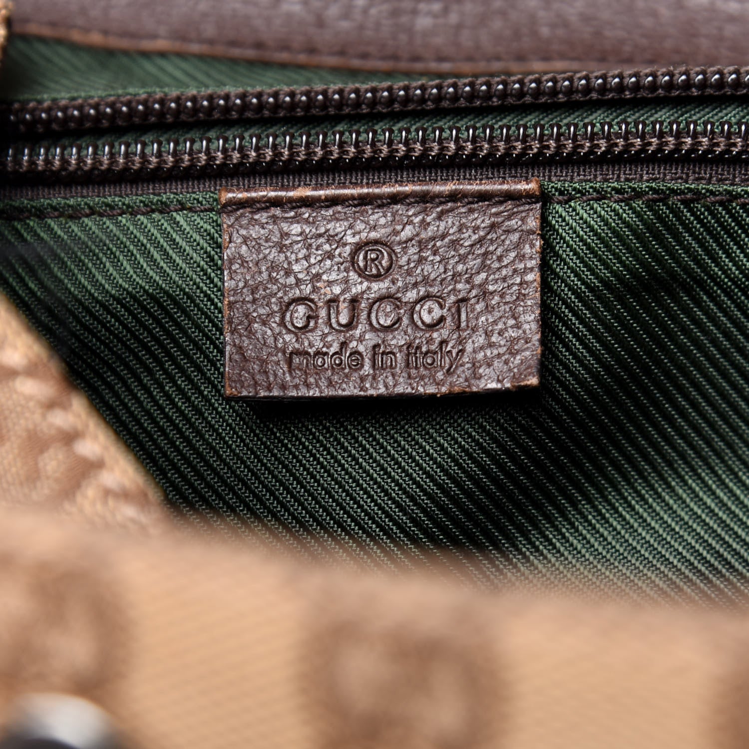 Gucci Monogram Backpack Dark Brown 7 of 11