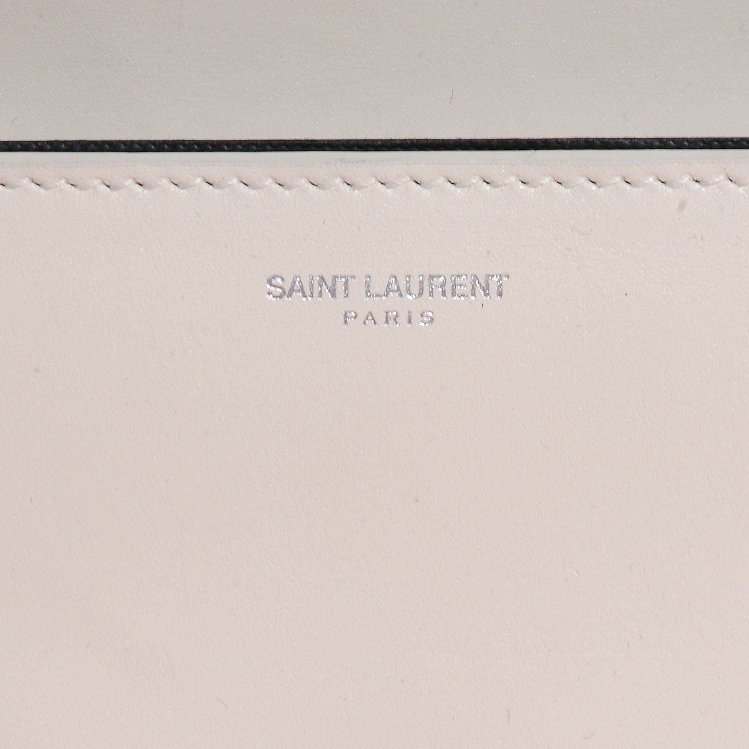 Saint Laurent Leather Mini Betty Ivory 6 of 10