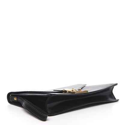 Louis Vuitton Epi Pochette Sellier Dragonne Clutch Black 5 of 13