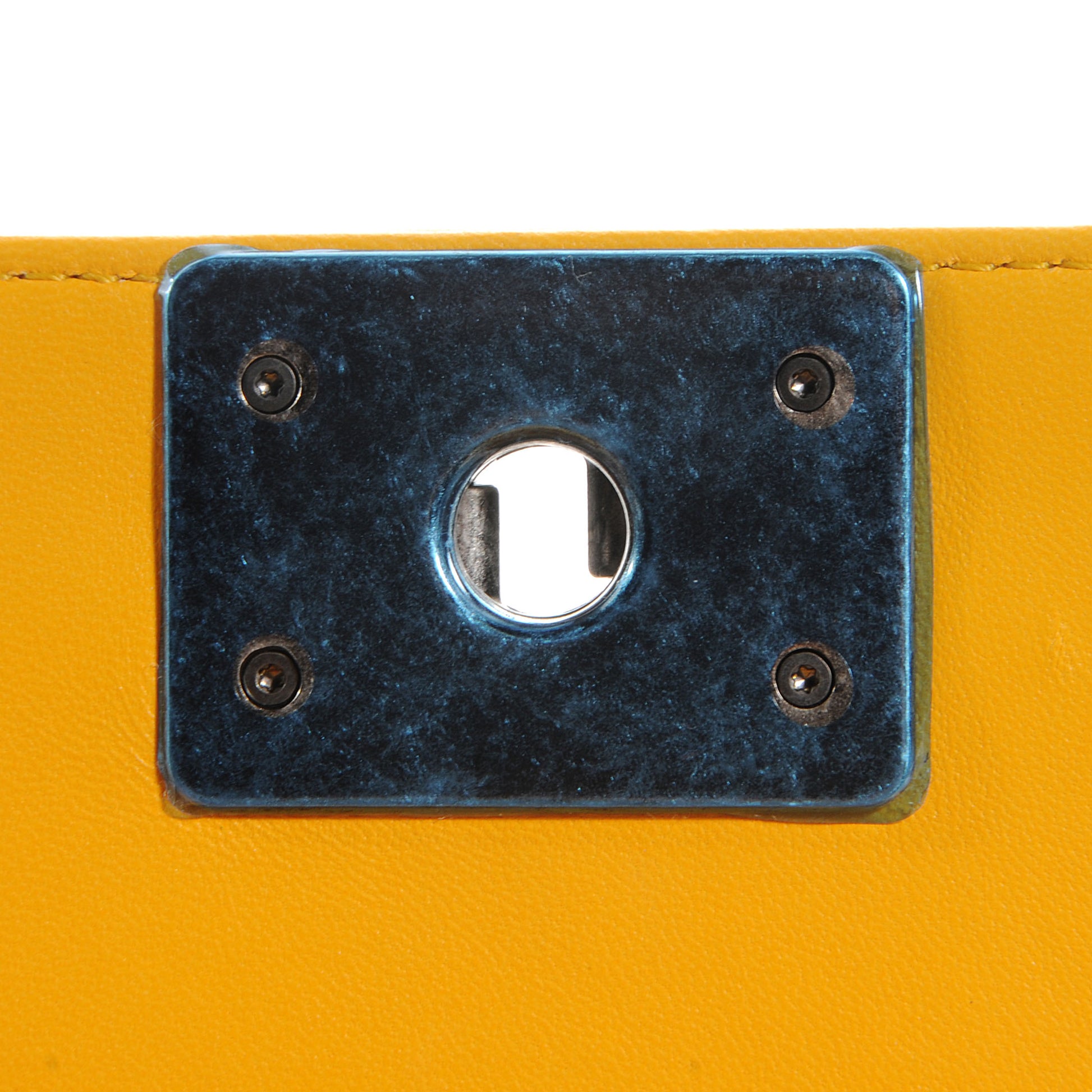 Chanel Lambskin Quilted Small Boy Flap Yellow 8 of 8