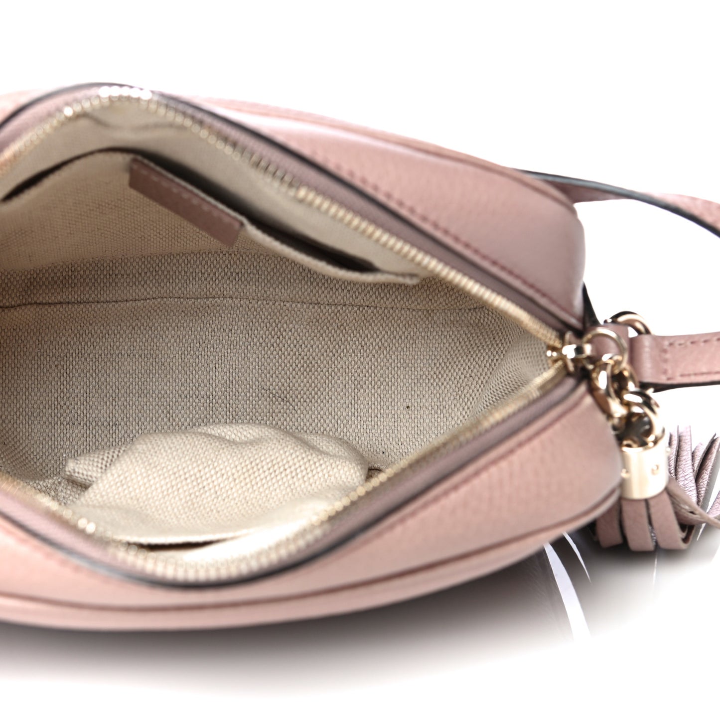 Cellarius Calfskin Small Soho Disco Bag Dark Cipria