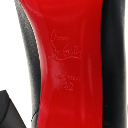 Christian Louboutin Calfskin Shine Me In The 90s 85 Ankle Boots 42 Black 6 of 7